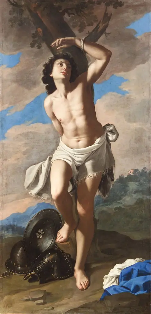 Saint Sebastian, by Pacecco De Rosa
