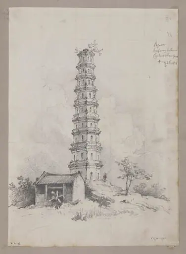 Pagoda halfway between Canton and Whampoa