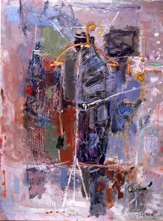 Painting, by Avigdor Stematsky