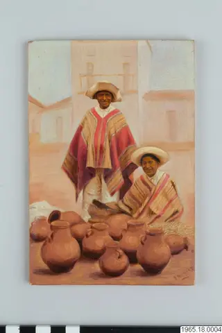 painting, drawing board,, 1850