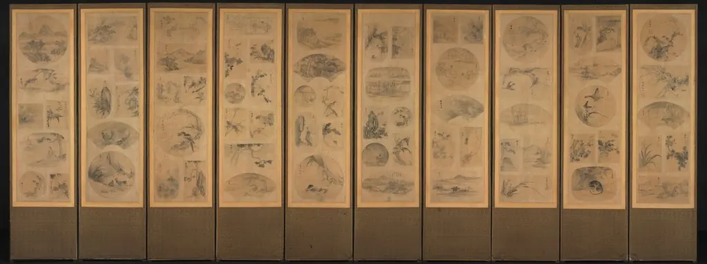 Painting of One Hundred Themes, 1892