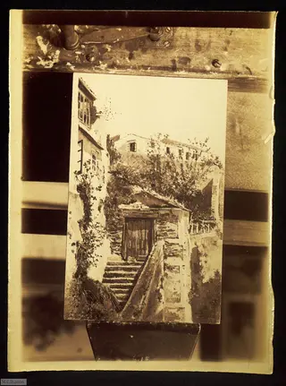 [Paisaje y arquitectura rural], 1850