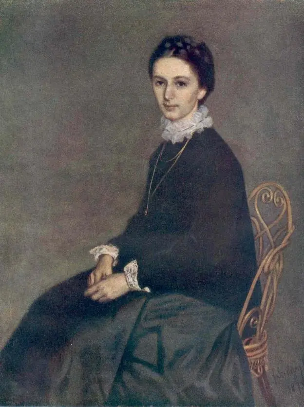 Portrait of Ninon Szinyei Merse, by Pál Szinyei Merse