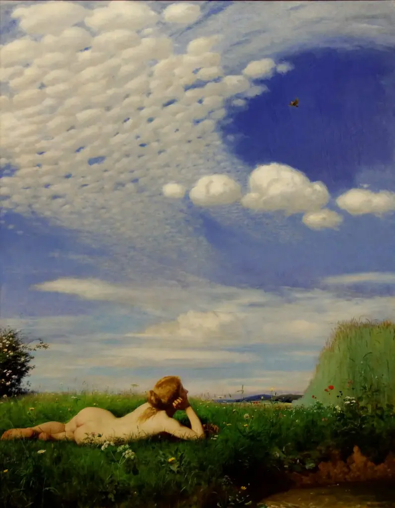 Skylark, by Pál Szinyei Merse