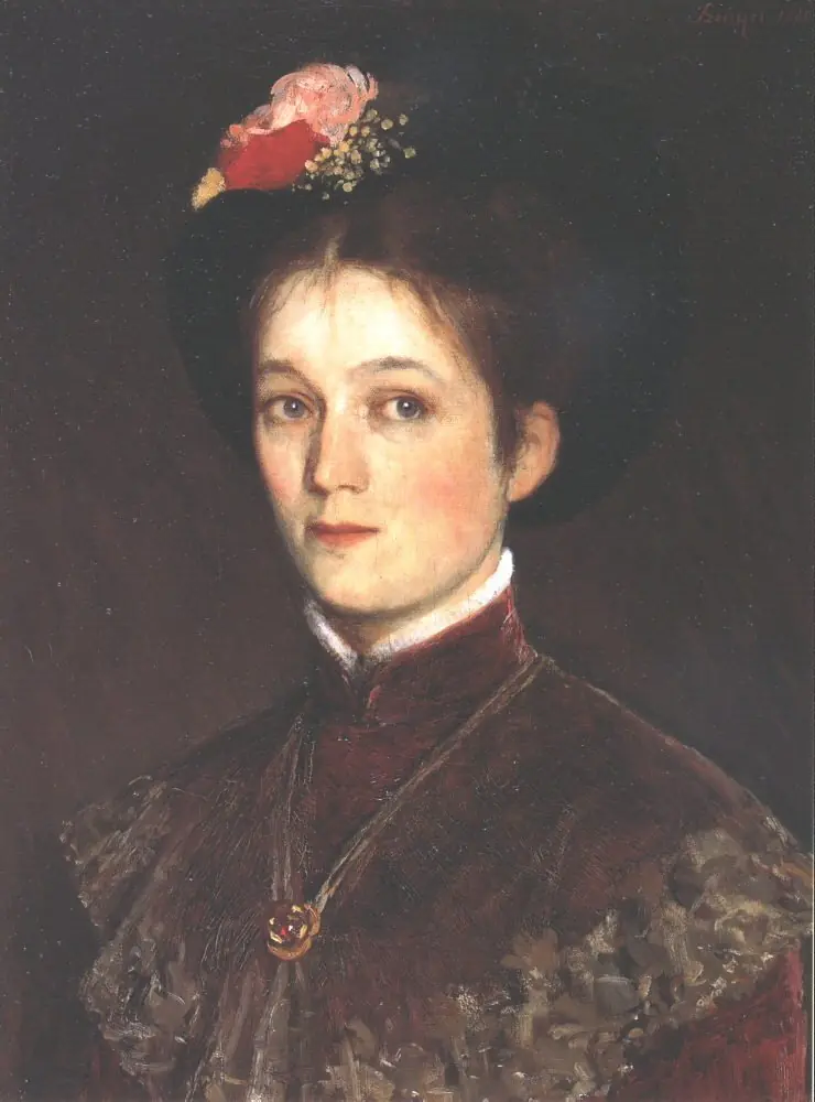 The Artist's Wife, by Pál Szinyei Merse