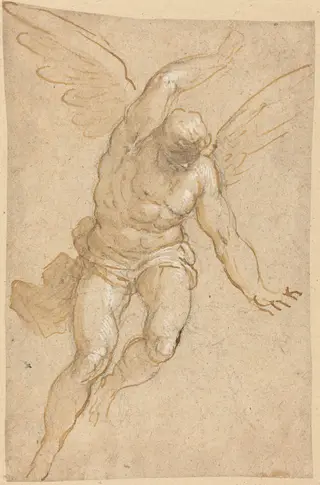 A Flying Angel, by Palma il Giovane