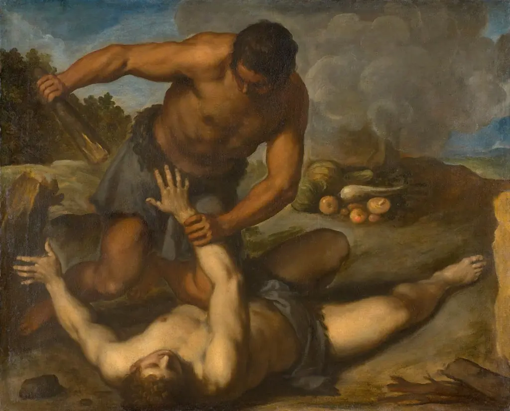 Cain and Abel, by Palma il Giovane