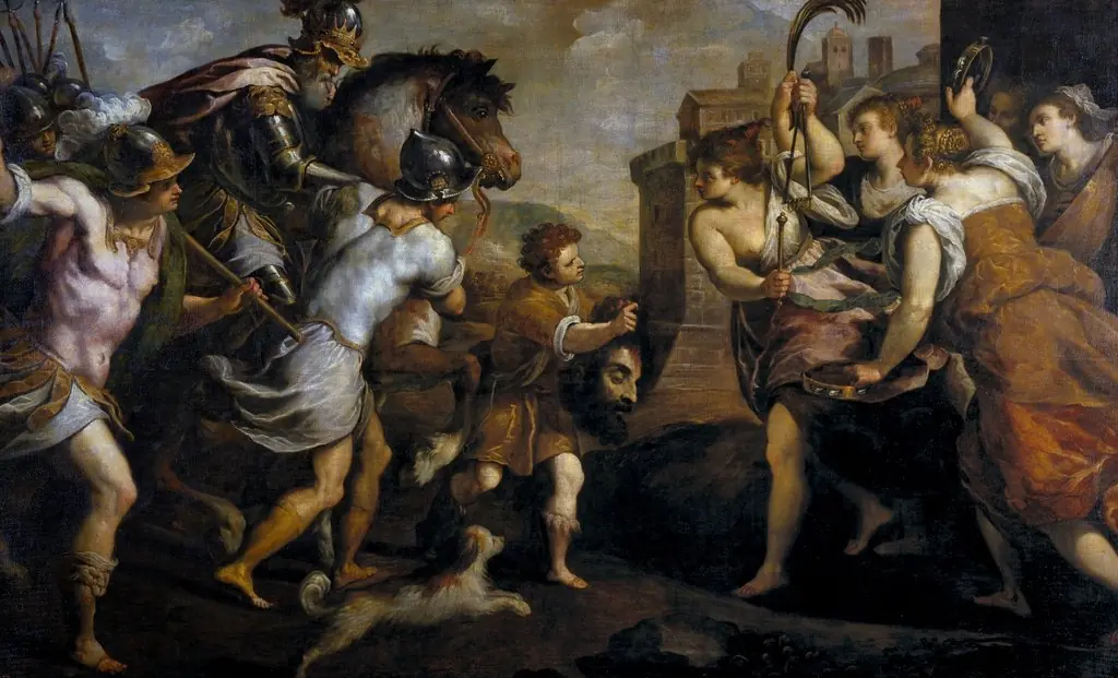 David with Goliath's Head