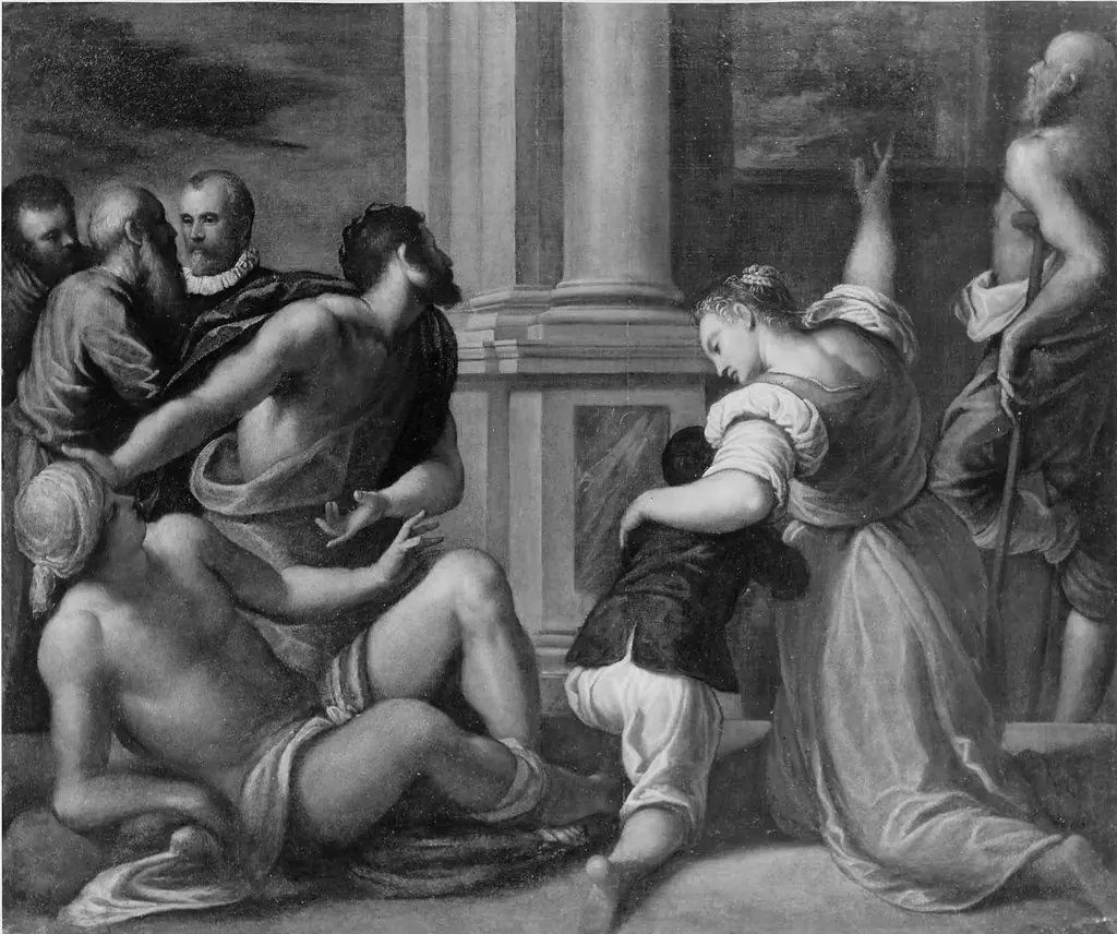 Healing in the Temple, by Palma il Giovane