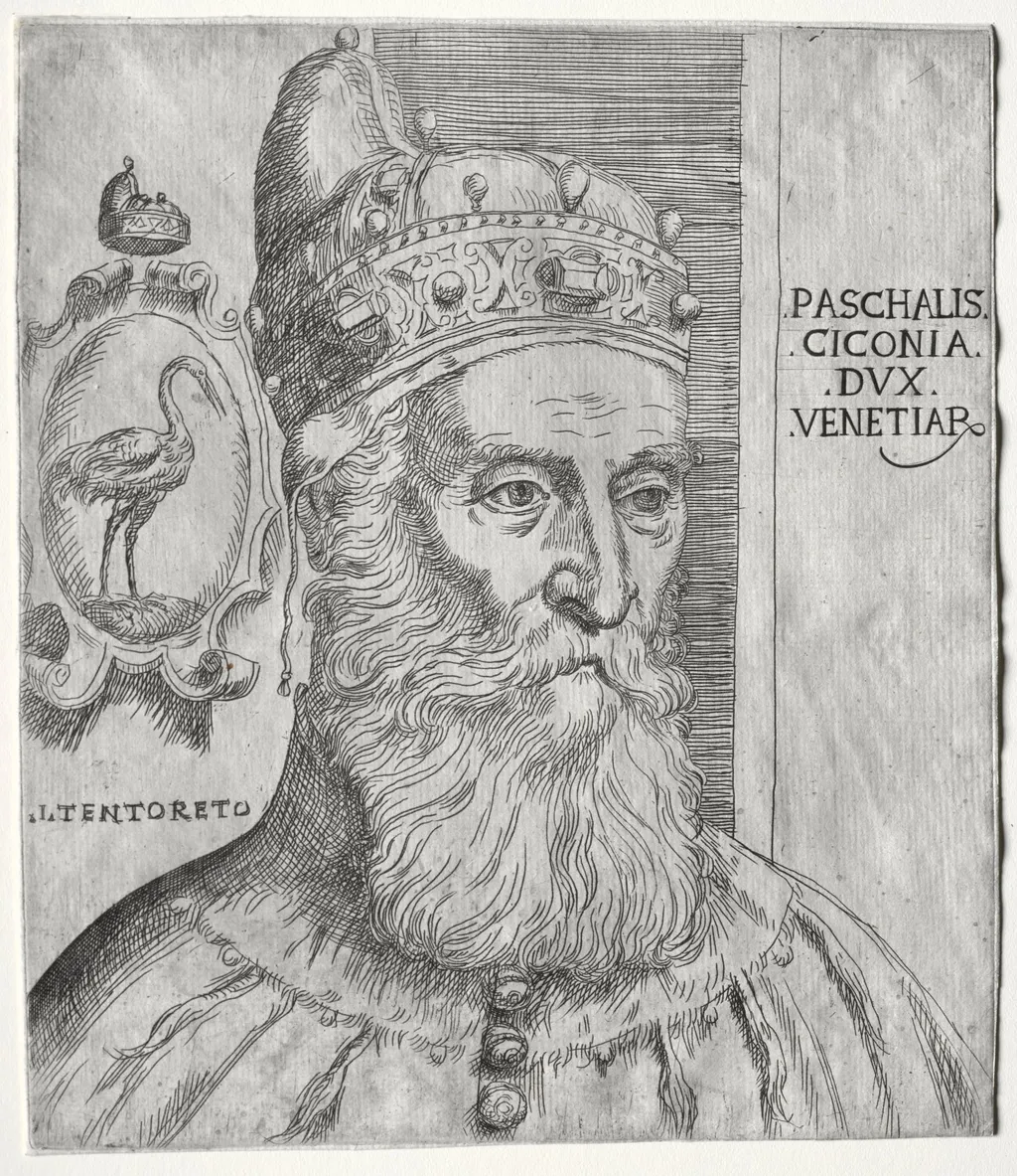 Portrait of Pasquale Cicogna, Doge of Venice, by Palma il Giovane, 1592