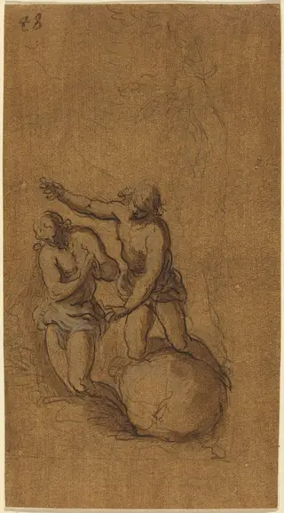 The Baptism of Christ, by Palma il Giovane