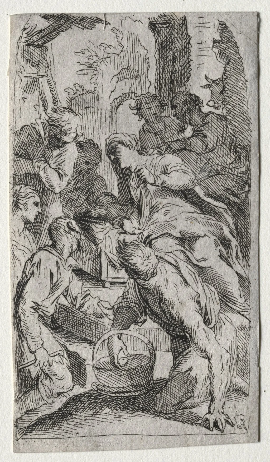 The Nativity, by Palma il Giovane, 1598
