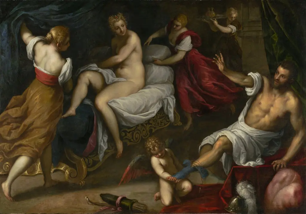 Venus and Mars, by Palma il Giovane