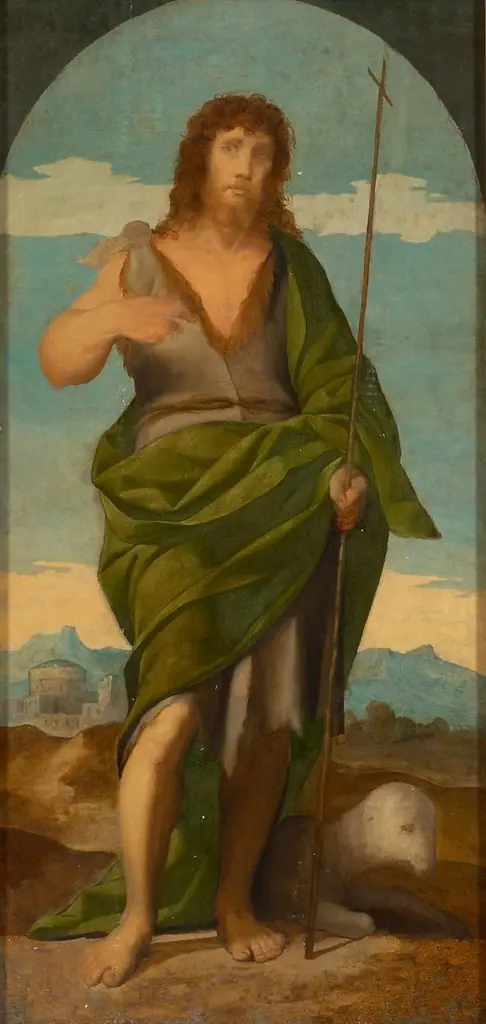 John the Baptist, by Palma Vecchio