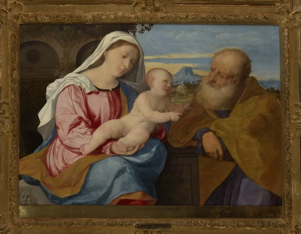 The Holy Family, by Palma Vecchio