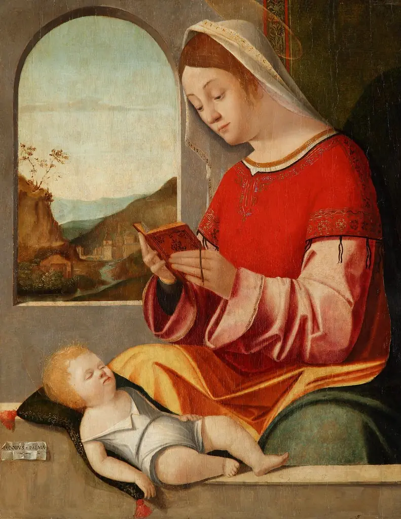 The Virgin and Child, by Palma Vecchio