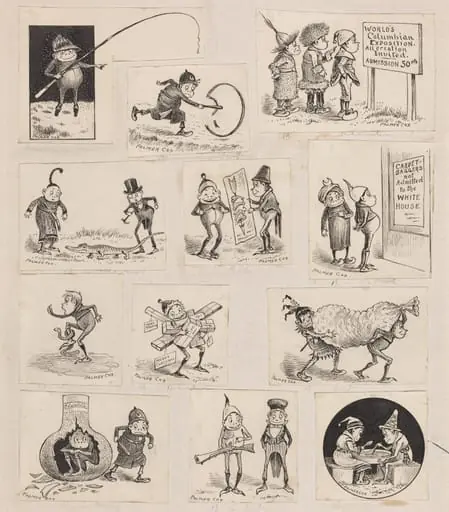 Brownies at Home - Twelve Vignettes, by Palmer Cox