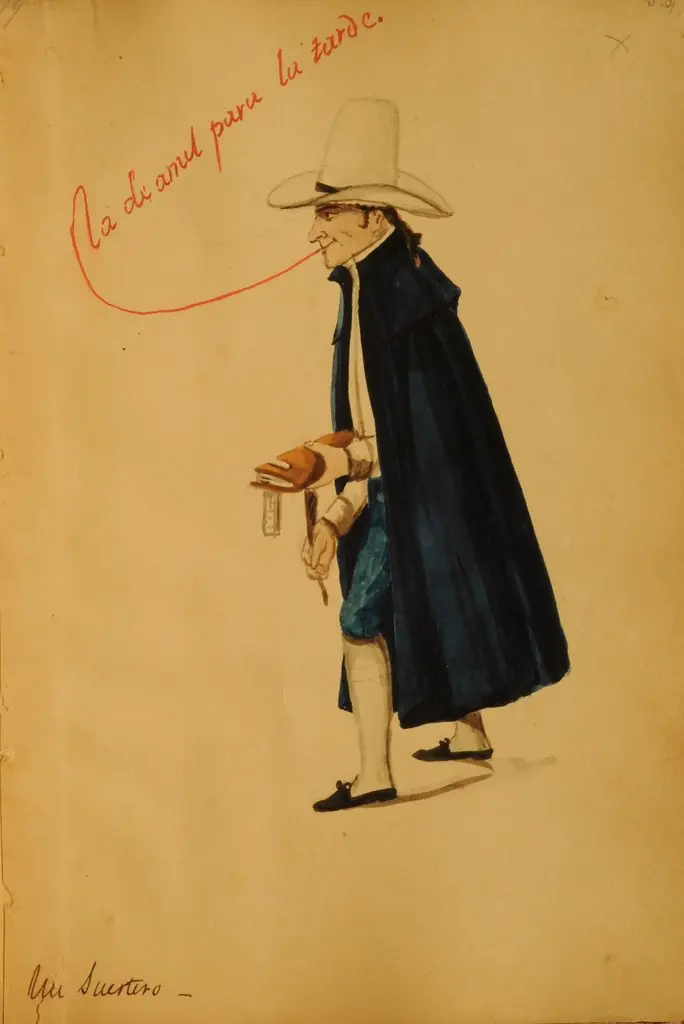 A hopeful, by Pancho Fierro