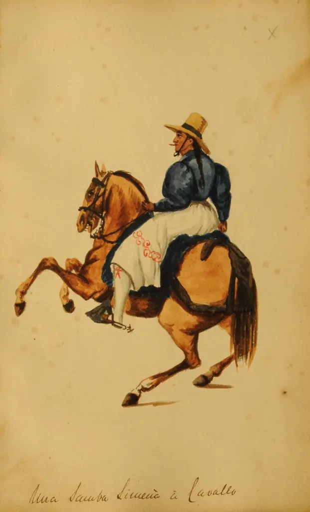 A Lima cowboy, by Pancho Fierro