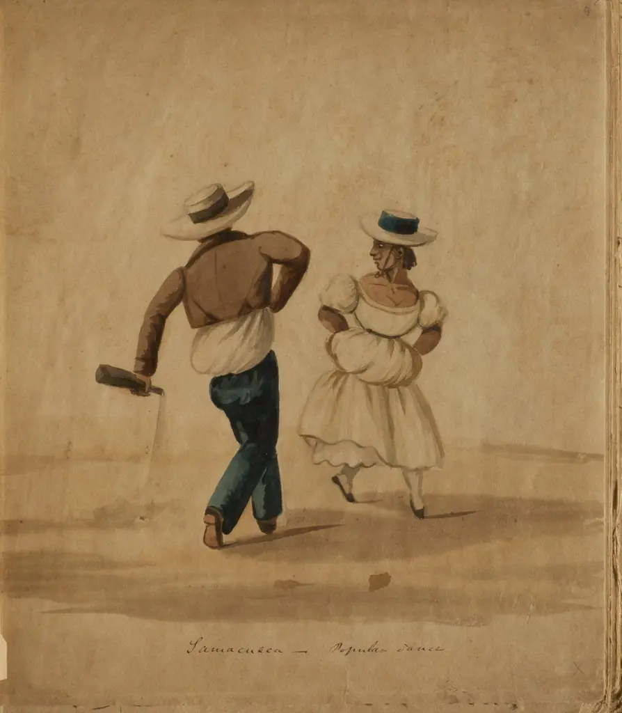 Popular dance, by Pancho Fierro