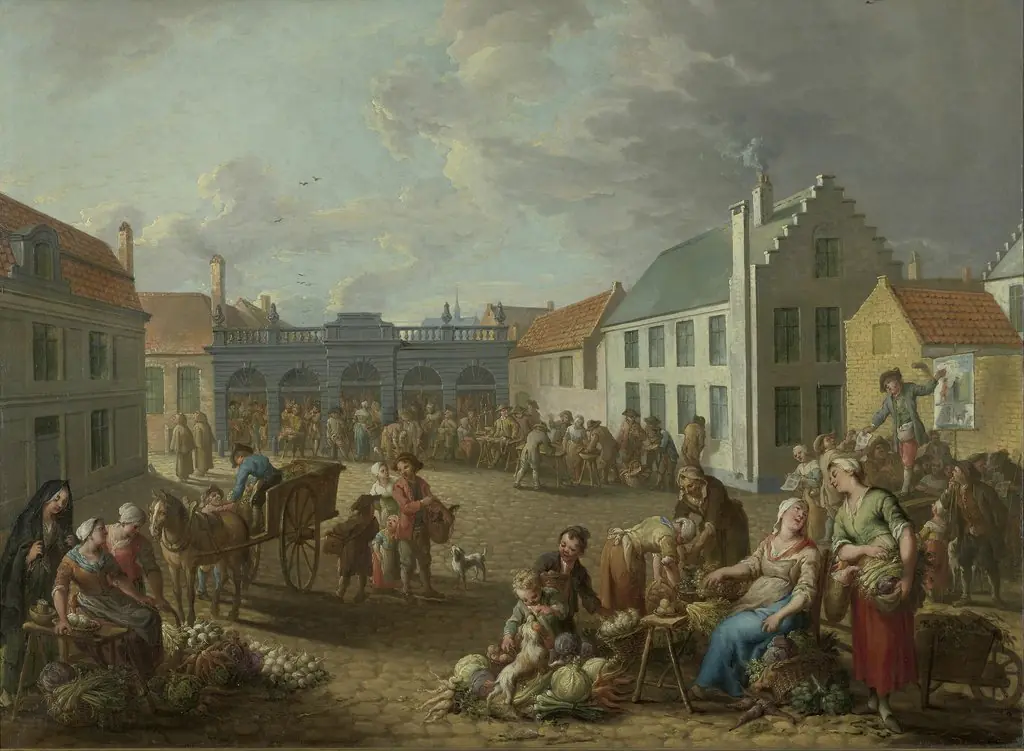 Pandreitje street in Bruges