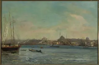 Panorama of Istanbul, by Stanisław Chlebowski