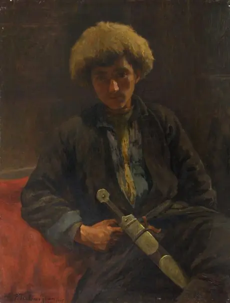 Shepherd from Lori, by Panos Terlemezyan