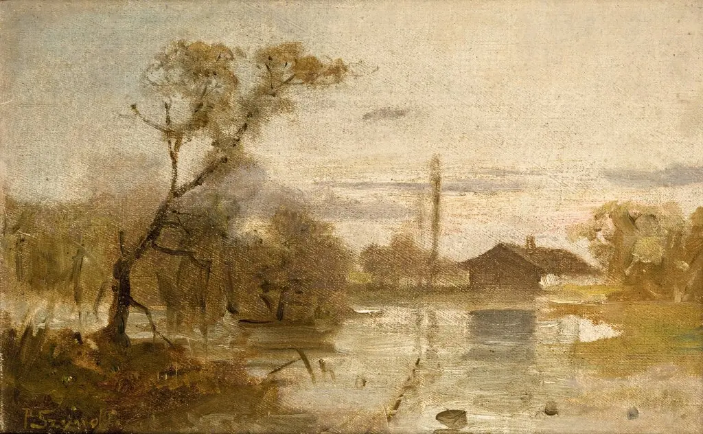 Landscape, by Pantaleon Szyndler