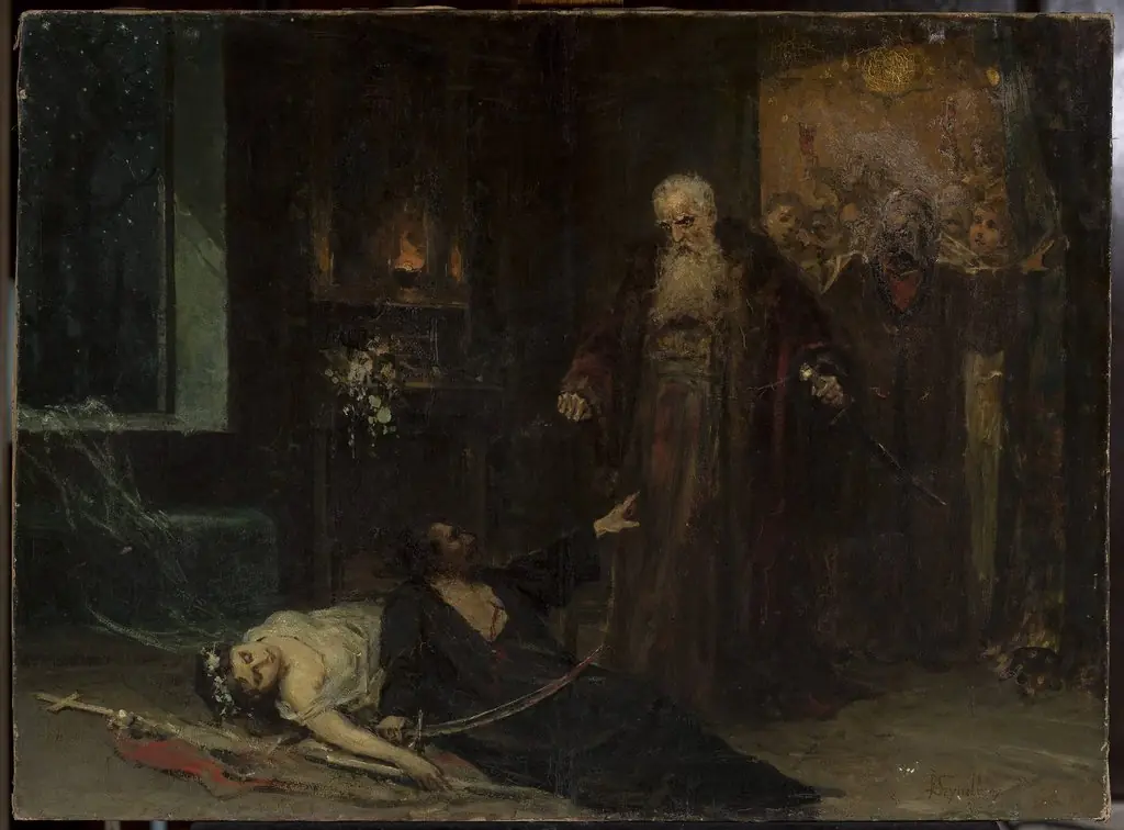 Murder scene, by Pantaleon Szyndler