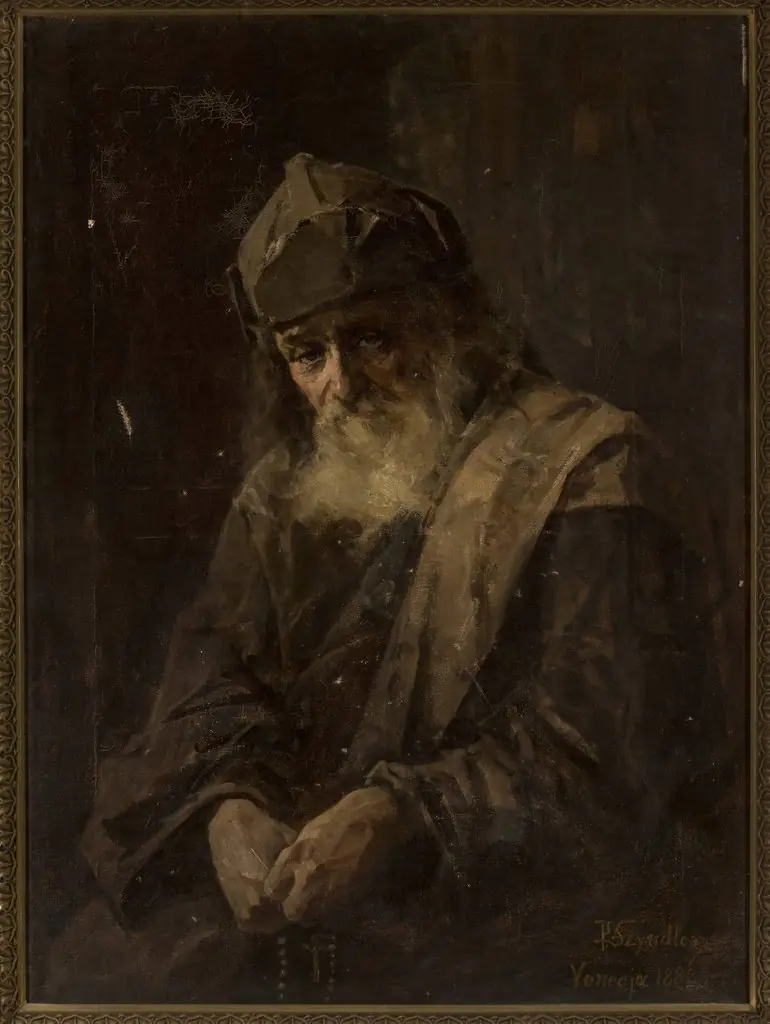 Portrait of a philosopher, by Pantaleon Szyndler