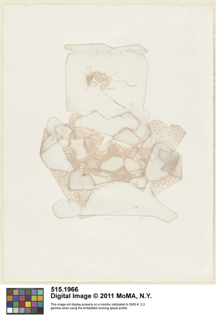 Untitled, by Paolo Boni, ink, 1964