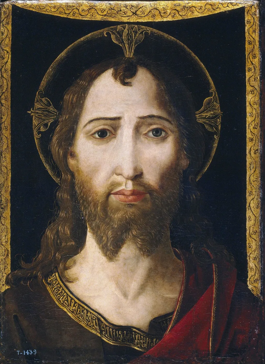 Christ the Saviour, by Paolo da San Leocadio, oil, 1492