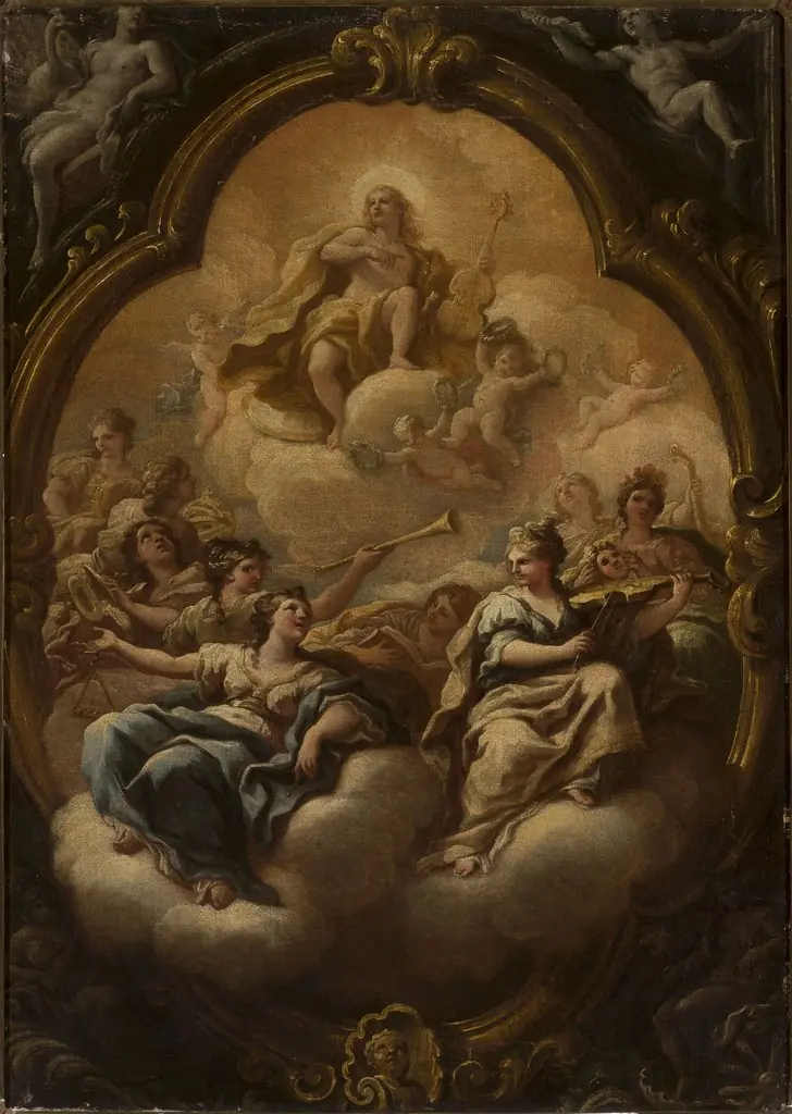Apollo and Muses, by Paolo de Matteis