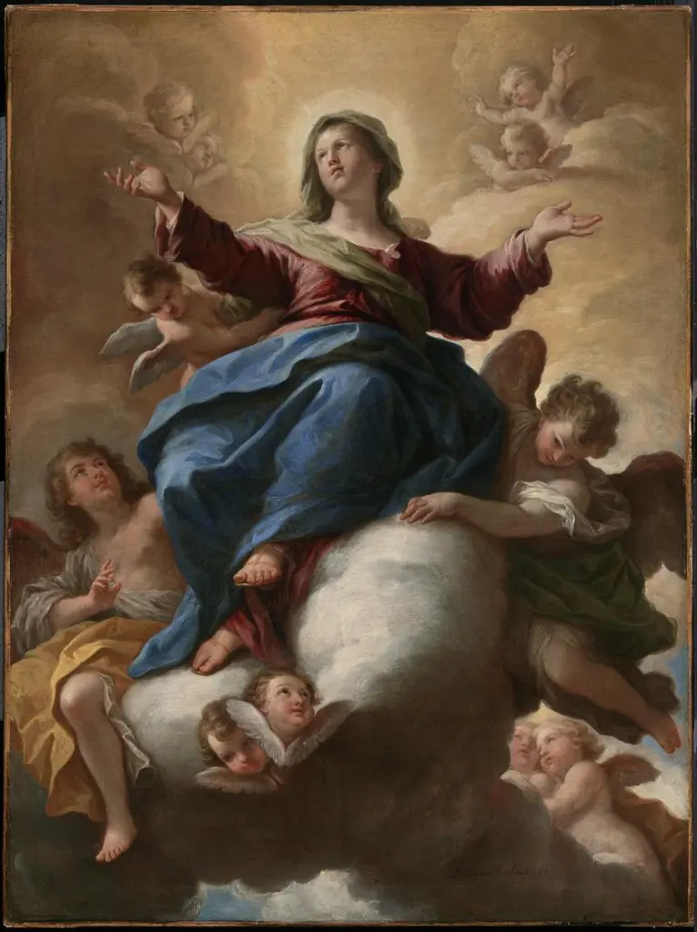 Assumption of the Virgin, by Paolo de Matteis