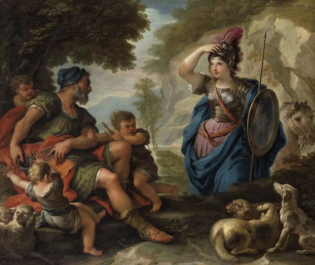 Erminia with the Shepherds, by Paolo de Matteis