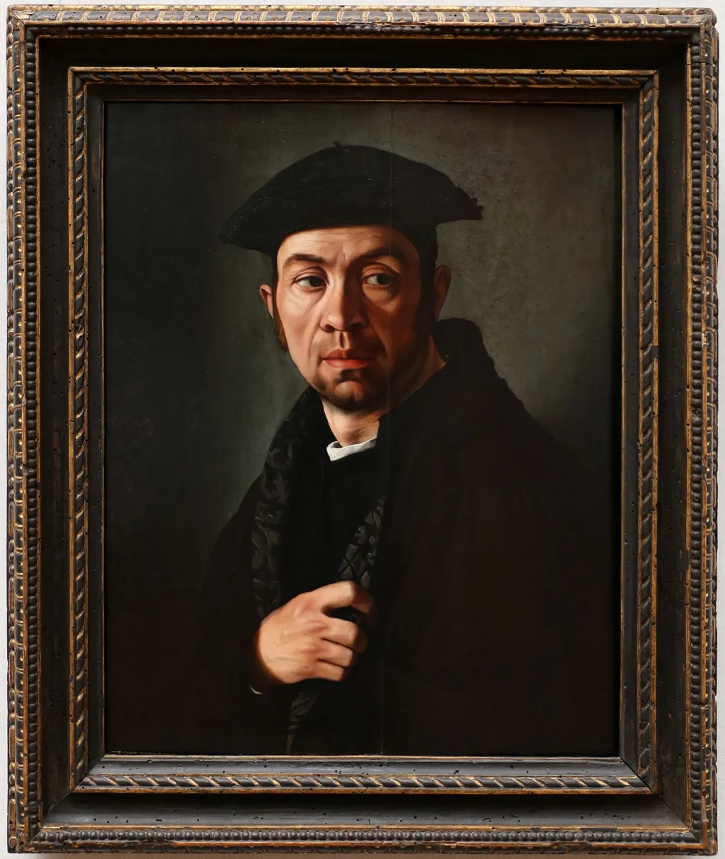 Portrait of a Man, by Paolo Guidotti, paint, 1540