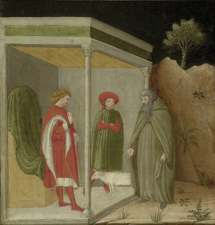 David reproved by Nathan, by Paolo Schiavo