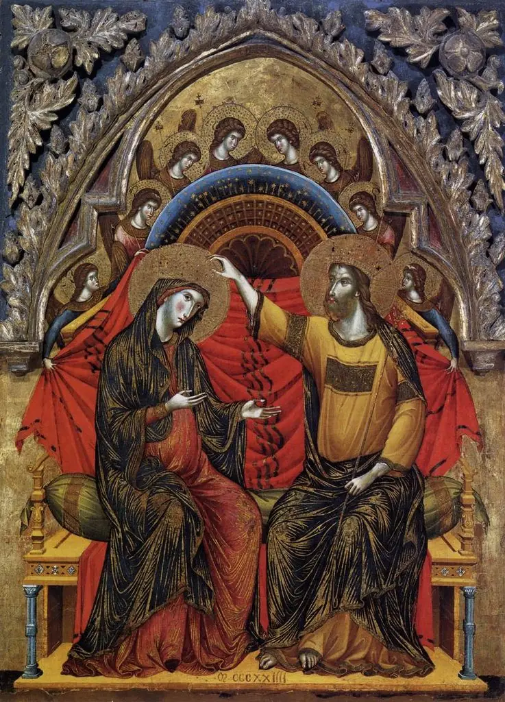 Coronation of Mary, by Paolo Veneziano
