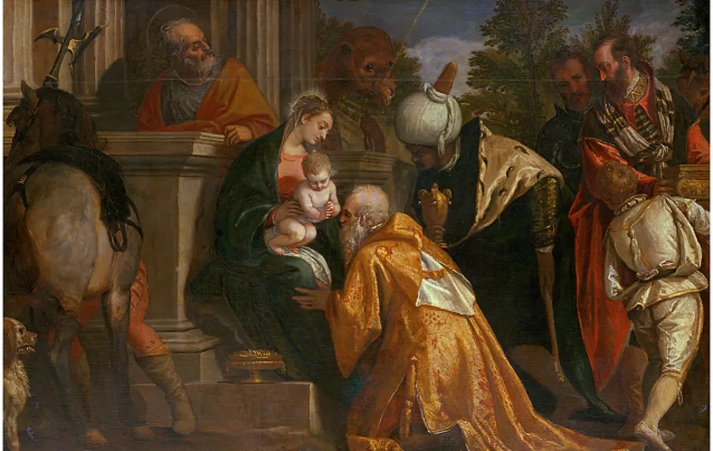 Adoration of the Kings, by Paolo Veronese, oil