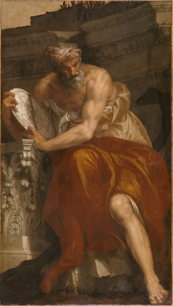 Allegory of Navigation with an Astrolabe: Ptolemy, by Paolo Veronese