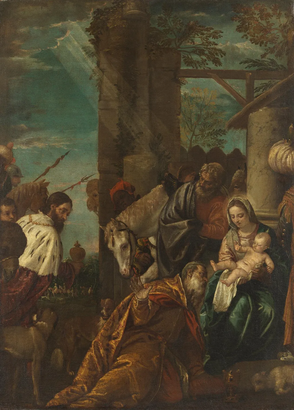 Die Anbetung der Könige, by Paolo Veronese, unspecified, 1558