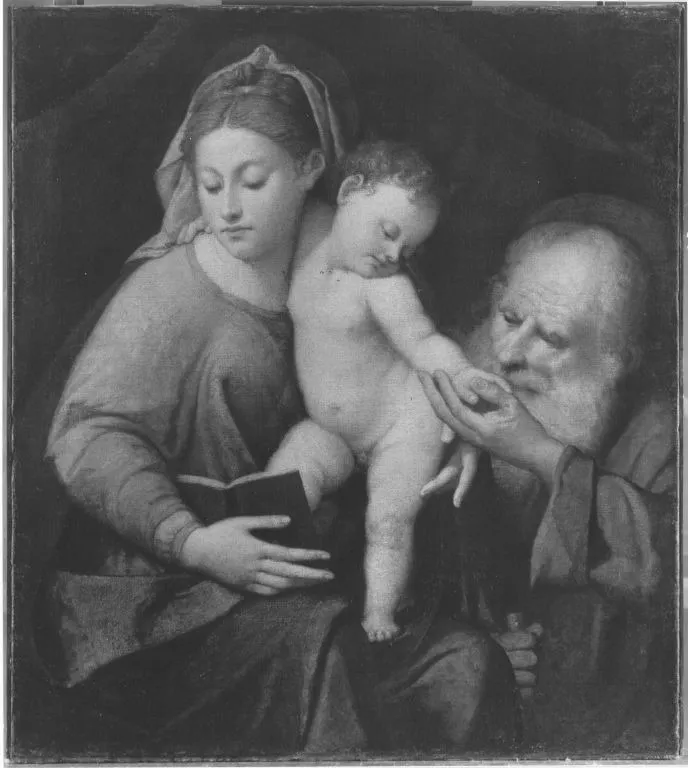 Holy Family, by Paolo Veronese, unspecified, 1558