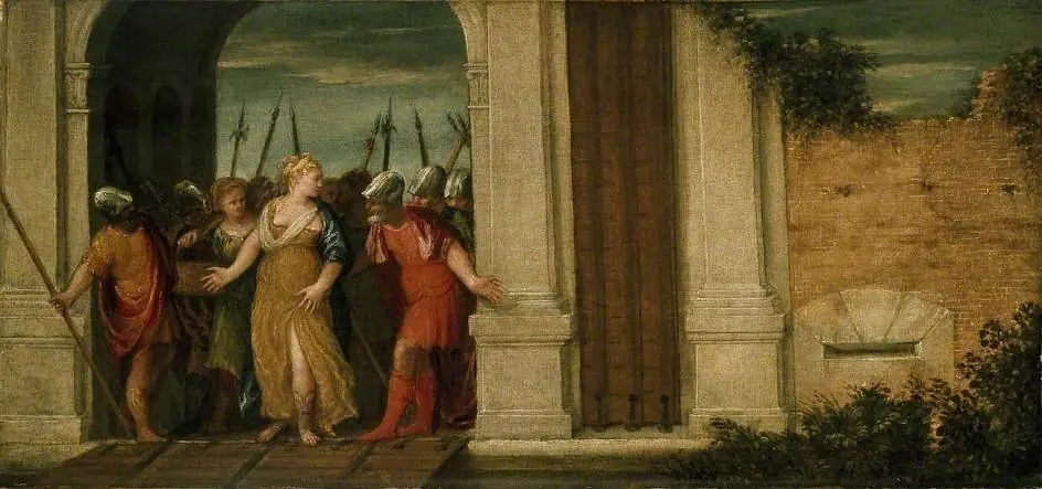 Judith leaving Bethulia, by Paolo Veronese