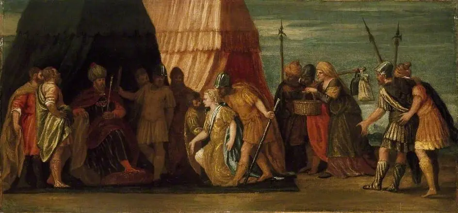 Judith received by Holofernes, by Paolo Veronese