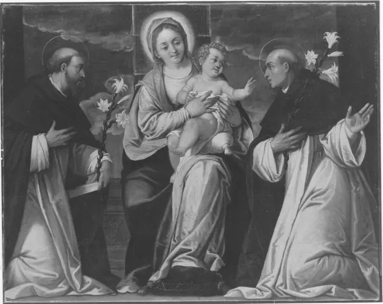 Maria mit Kind und zwei Heiligen, by Paolo Veronese
