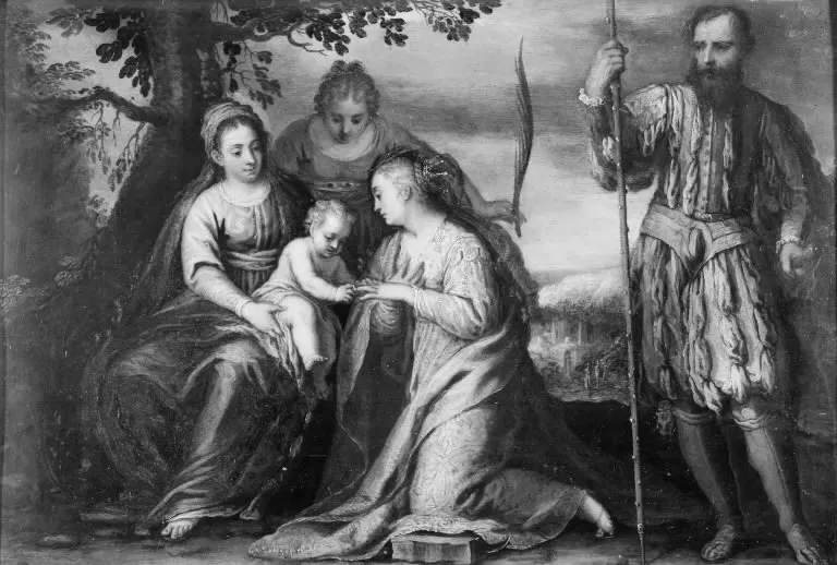 Mystic marriage of Saint Catherine of Alexandria, by Paolo Veronese, unspecified, 1565