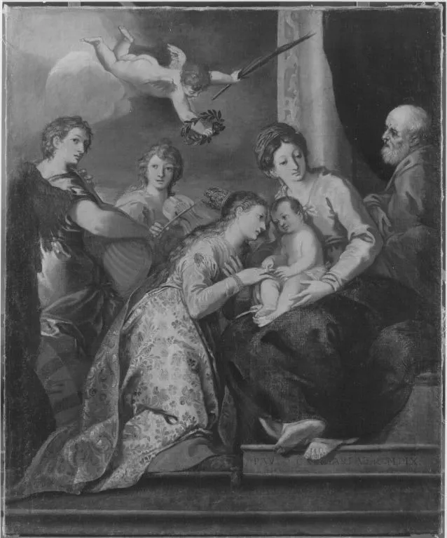 Mystic marriage of Saint Catherine of Alexandria, by Paolo Veronese, unspecified, 1558