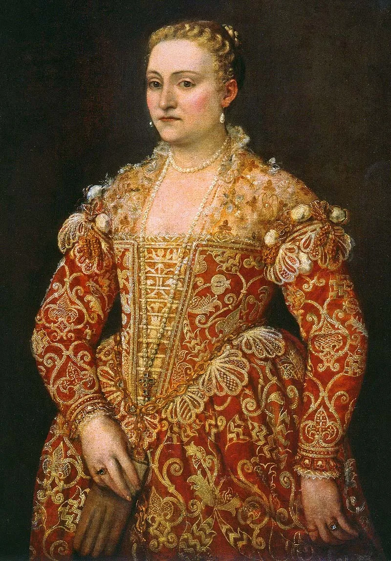 Portrait of a Lady, by Paolo Veronese, oil, 1560