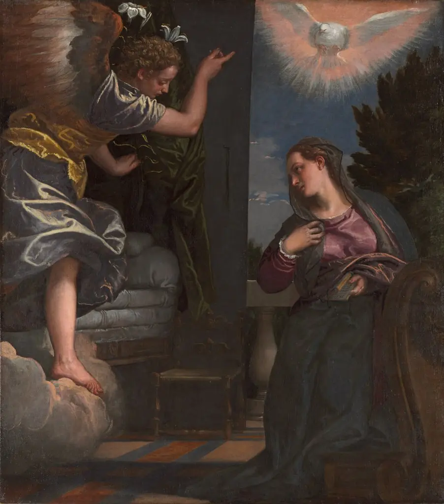 The Annunciation, by Paolo Veronese