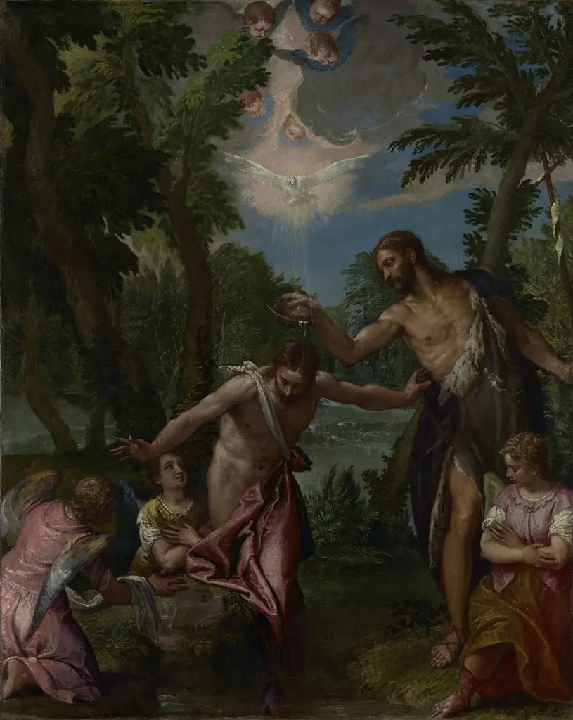 The Baptism of Christ, by Paolo Veronese
